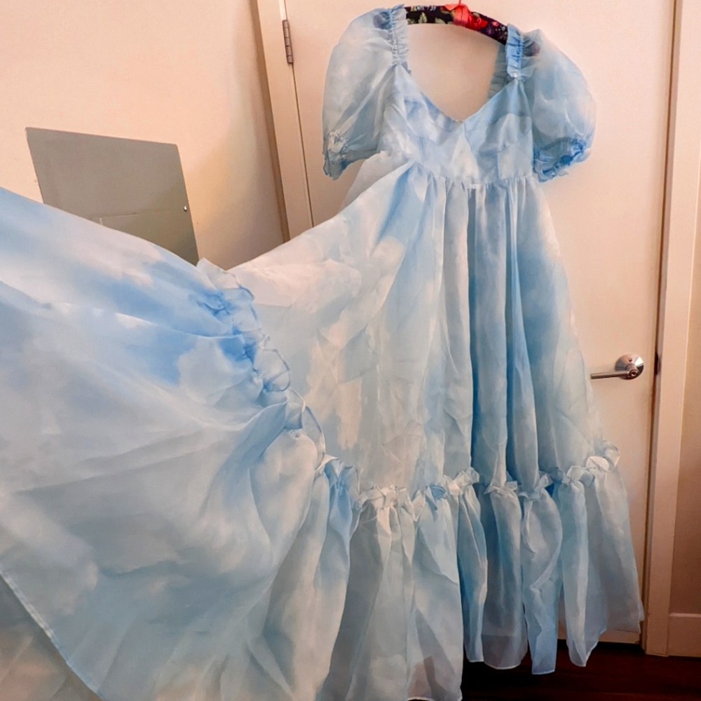 Selkie Head in the Clouds Ritz Gown 1X NWT